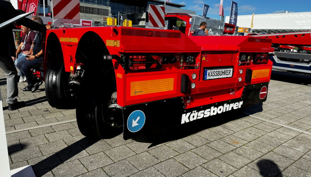 Kässbohrer K.SLL P: Ny brønntrailer for tungtransport