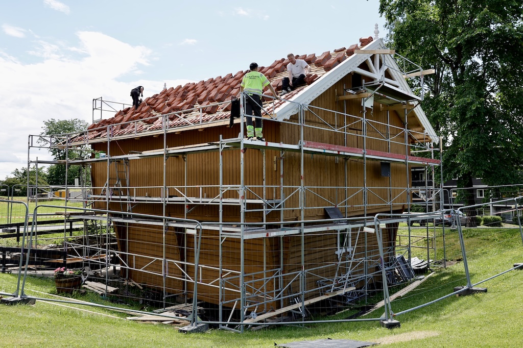 Redder stort stabbur på Ullern gård