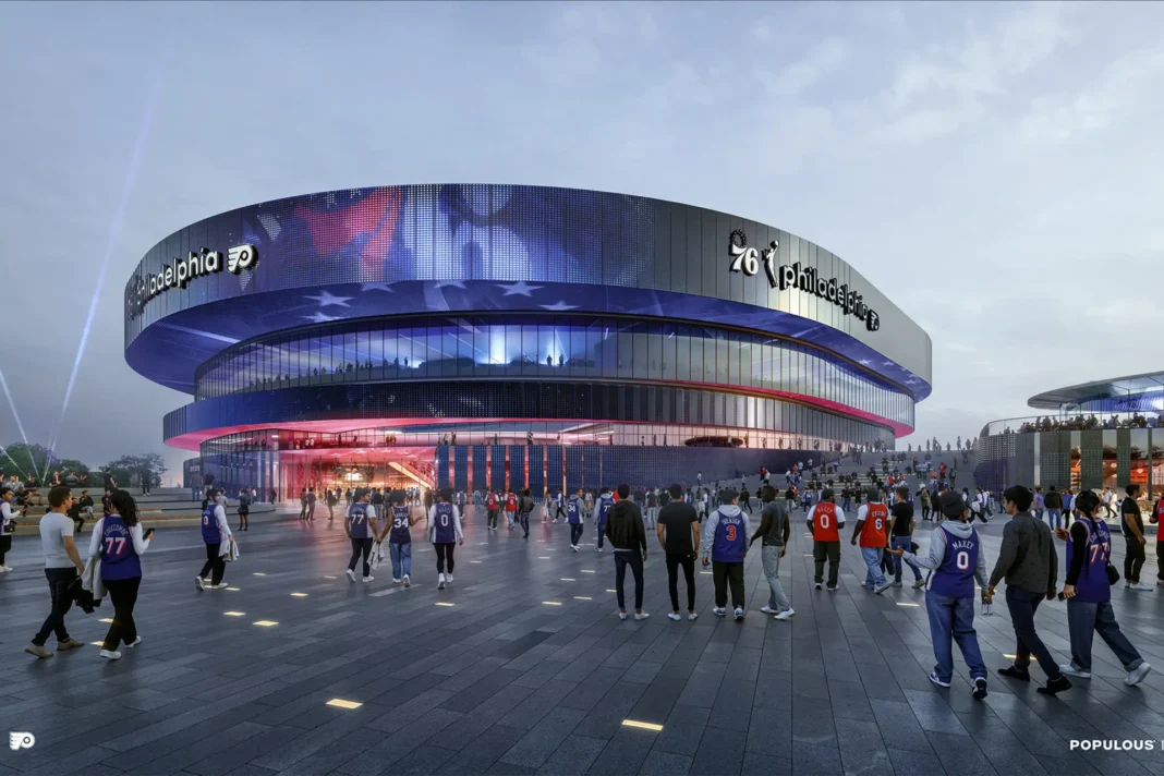 Se de første bildene av Philadelphias nye storarena